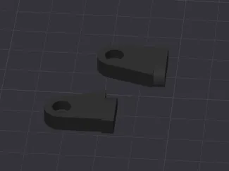 Mod mount for Panda touch remix,original backplate