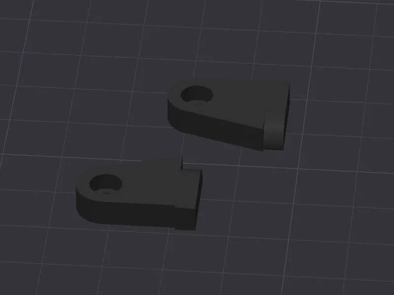 Mod mount for Panda touch remix,original backplate