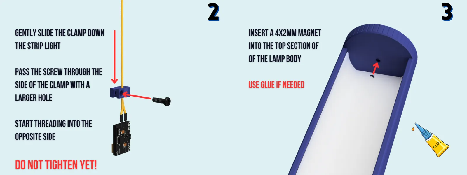 Dimmable LED Lamp - Free 3D Print Model - MakerWorld