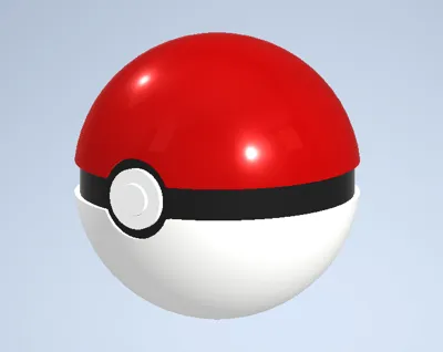 Pokeball - easy assembly