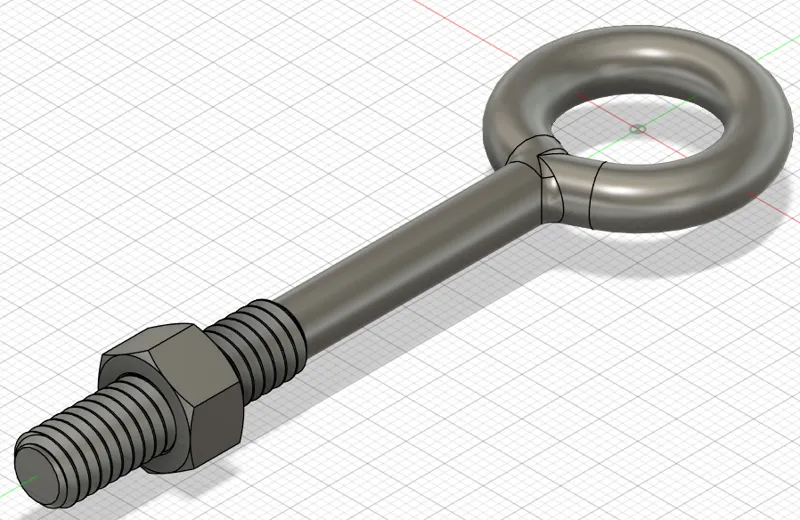 Closed Eye Routing Eyebolt