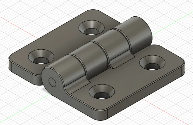 Hinge with Holes