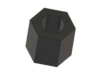 0.5in Hex to 8mm REX Adapter