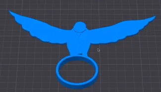 bird napkin ring