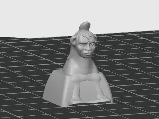 听泉镇墓兽键帽