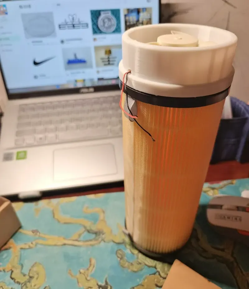 米家车载净化器滤芯转接头