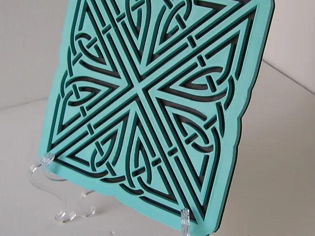 Celtic shield easy print