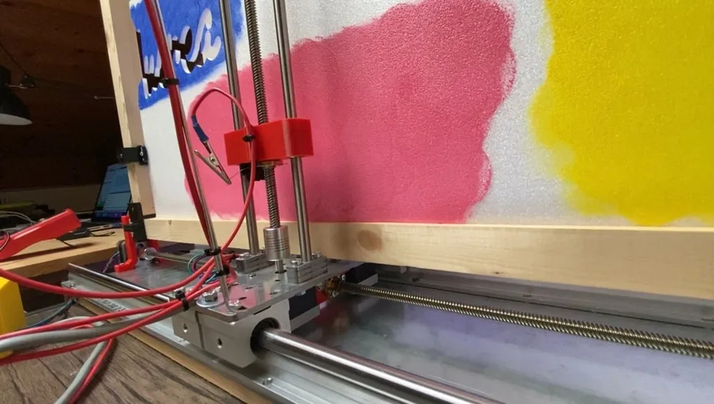 Foamboard cutter hot wire cnc arduino by B8-Lab - MakerWorld