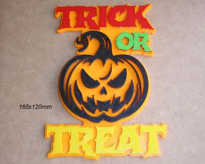 Calabaza truco o trato trick or treat de halloween