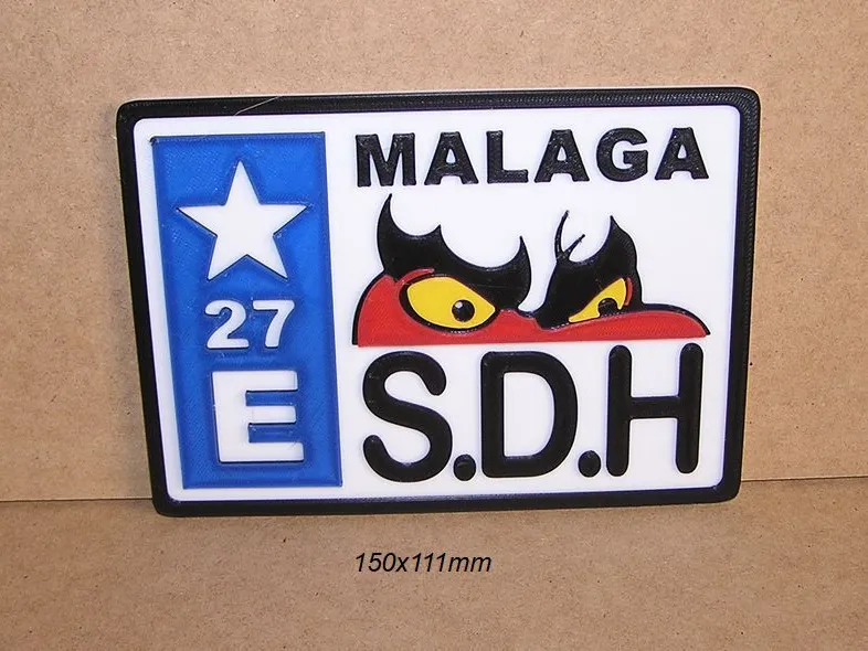 Matricula Patinete personalizable