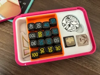 PTCG 宝可梦卡牌训练家铁盒收纳组件