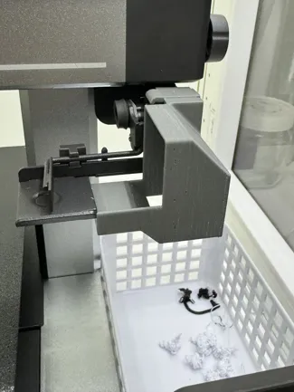 Anycubic Kobra 3 Filament Abfall umlenker