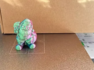 装满礼物的圣诞老人