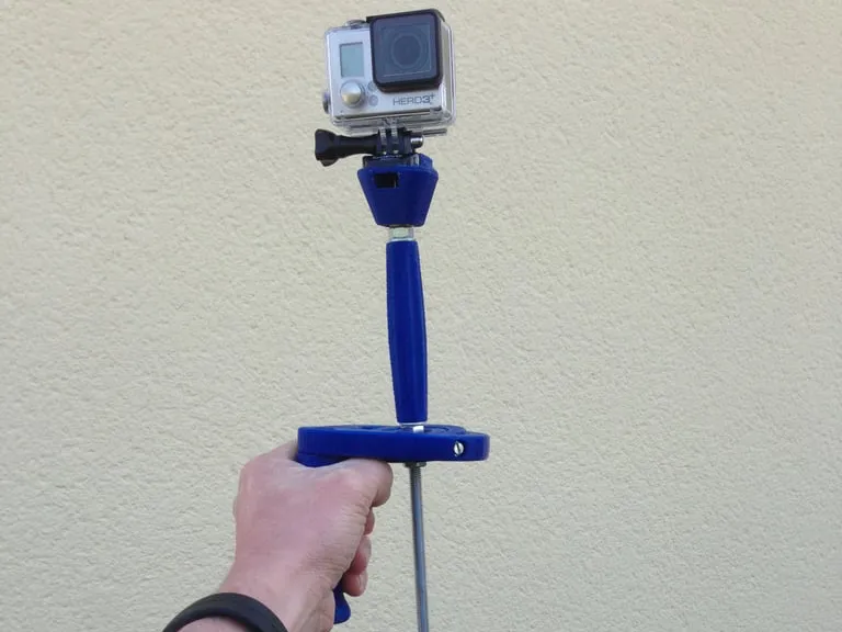 (almost) fully printed GoPro steady cam 