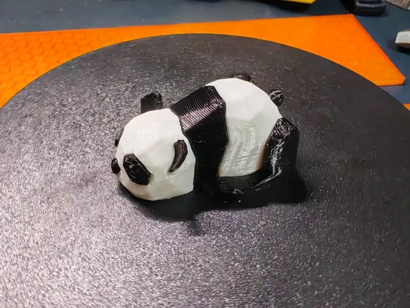 mini熊猫，无需ams即可打印 U2933