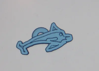super good dolphin keychain