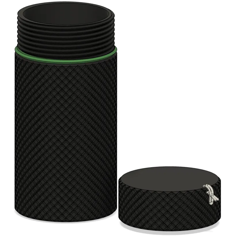 Cylinder container 