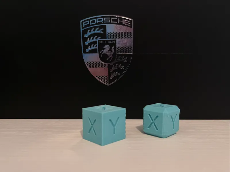 print test XYZ cube