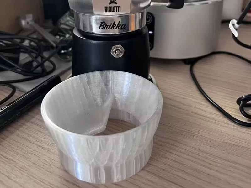 比乐蒂双杯份摩卡壶布粉器bialetti double-cup Moka pot cloth