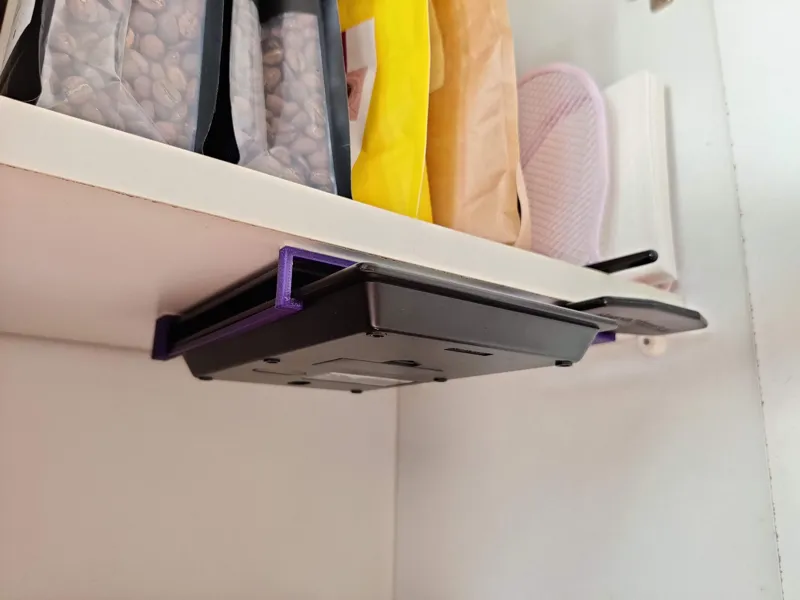 Hario V60 Scale under shelf bracket