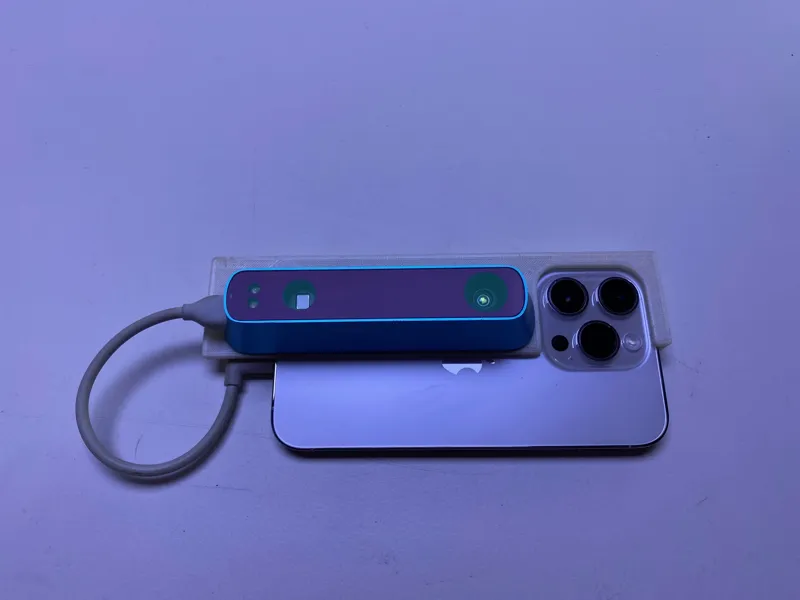 iPhone 14 PRO structure 3D scanner mount