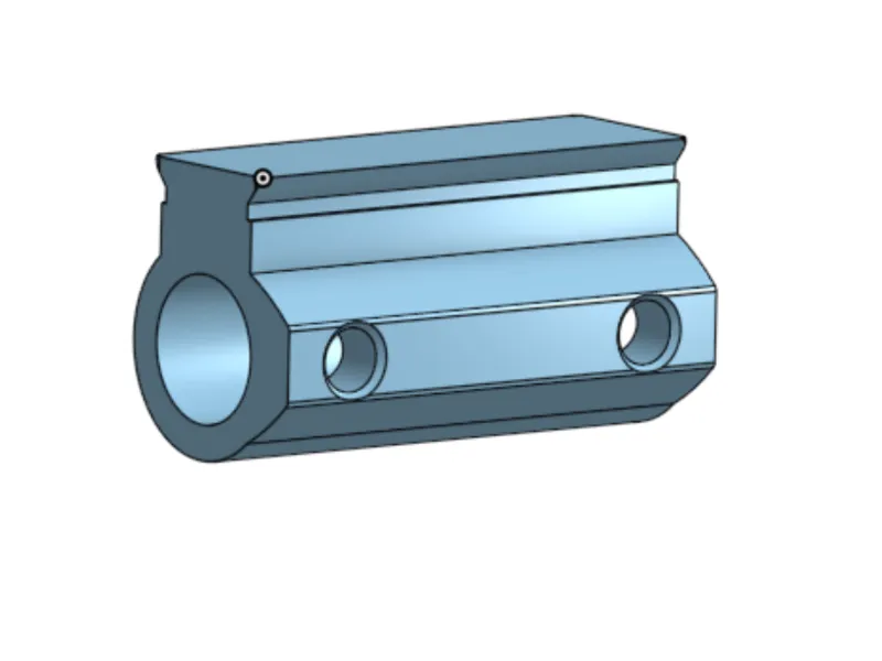 Mounting Red Dot finder on Metric Hadley Telescope