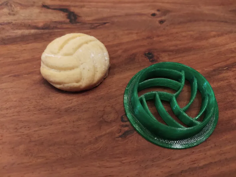 Volleyball Cookie Cutter