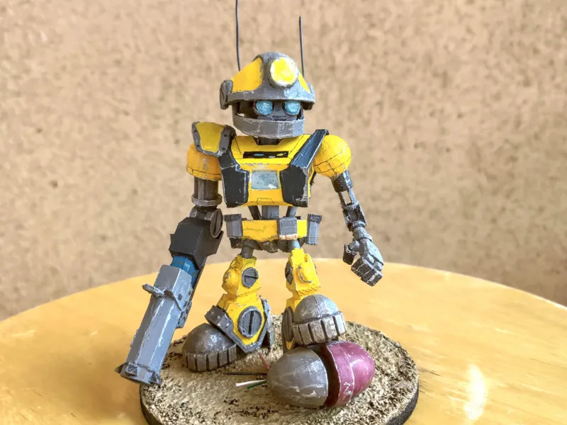 Glitch statue (Metal Arms : Glitch in the System)