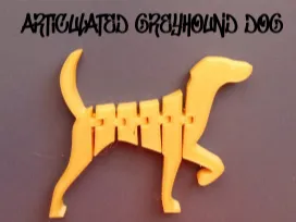 Articulated Greyhound Dog