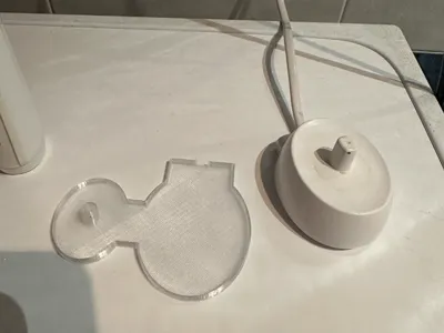 Oral B charger holder with companion