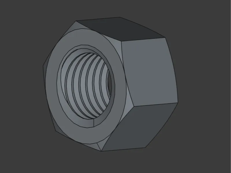 Metric M24 Nut 
