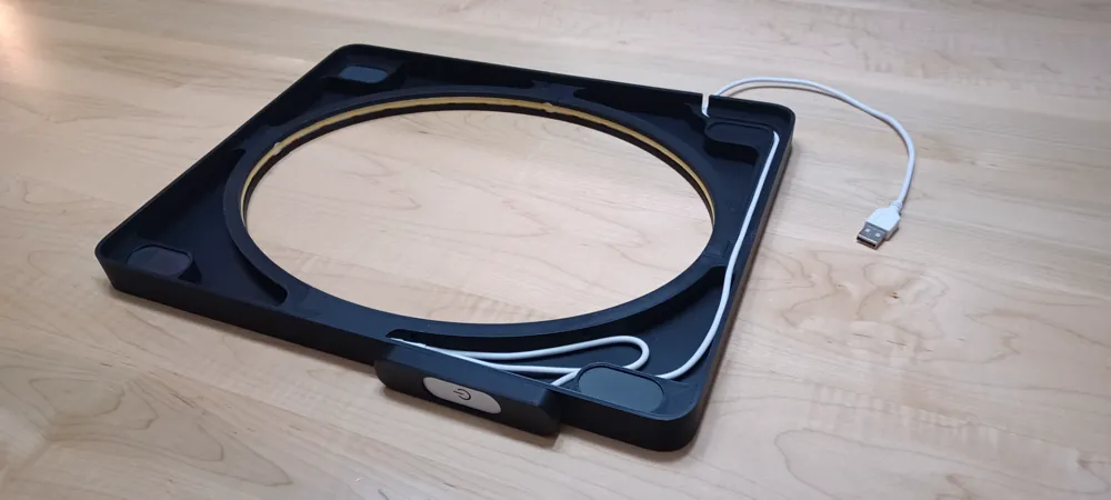 AMS Led Ring Light Riser by 3dPrintCanada - MakerWorld