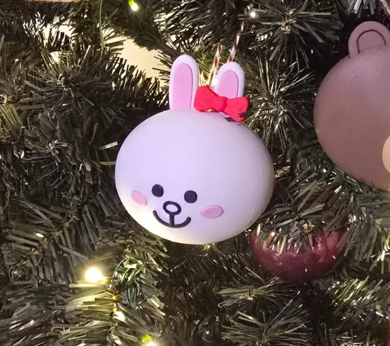 Line Friends - Cony X'mas ornament