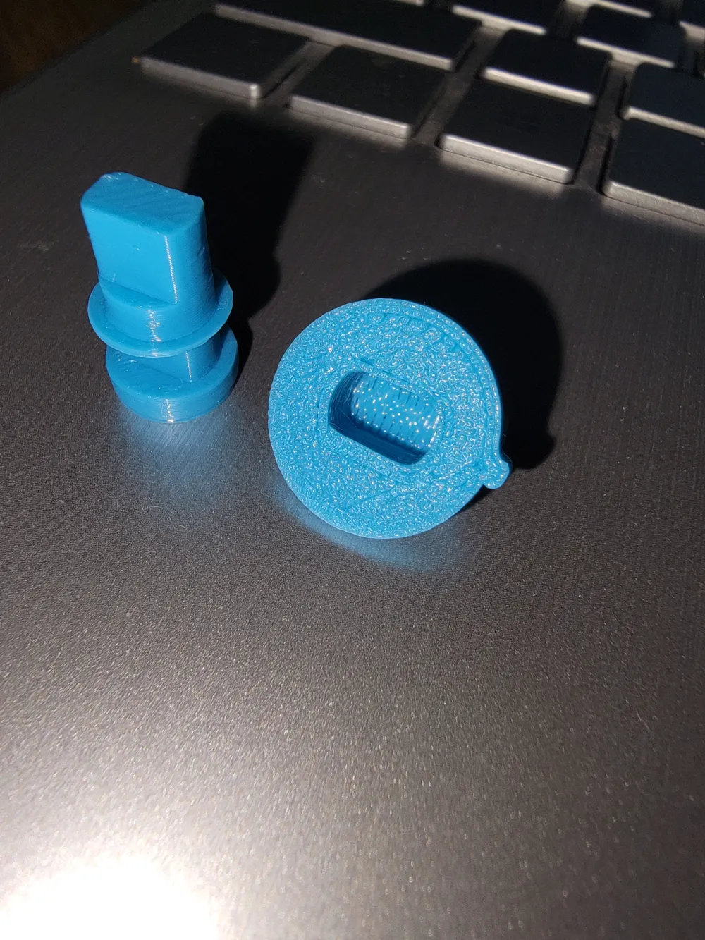 Craftsman powder coat lock button by steelcnccutter - MakerWorld