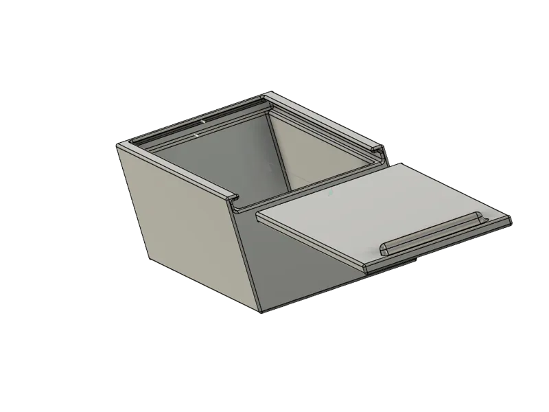 box + šoupací víko