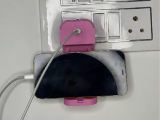 Iphone Adaptor Case With Wall Docking Station