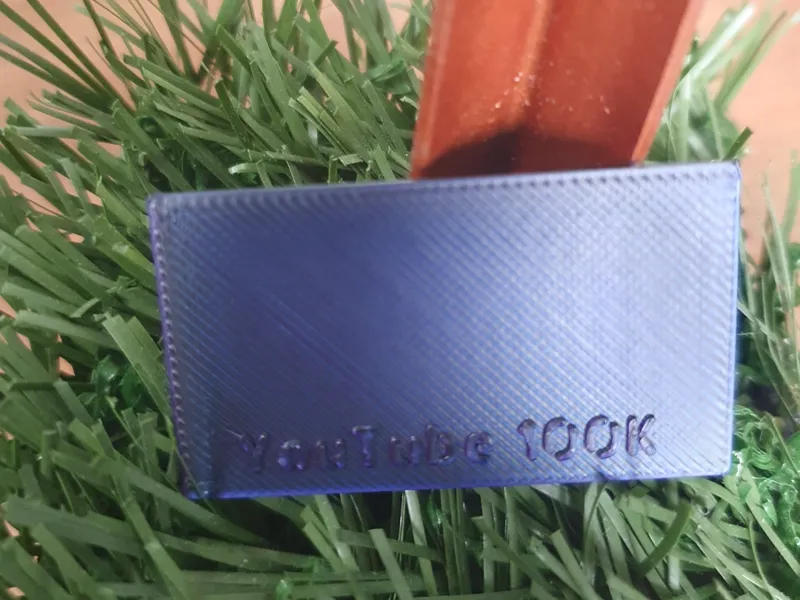 YouTube Playbutton mini 100k