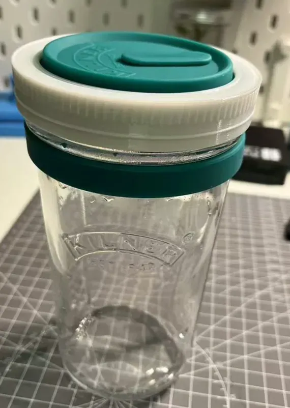 Kilner吸管杯盖子