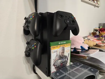 Xbox Series X controller rack for one or two pads