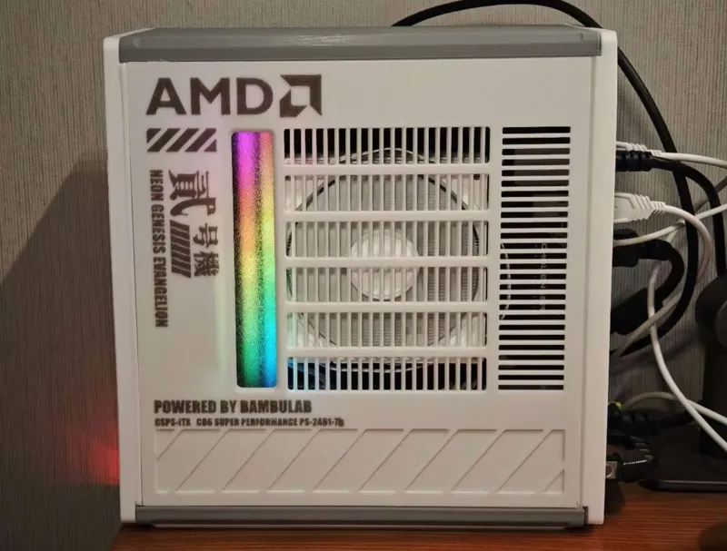 CSPS电源 ITX机箱 梦寐C86 前面板MOD
