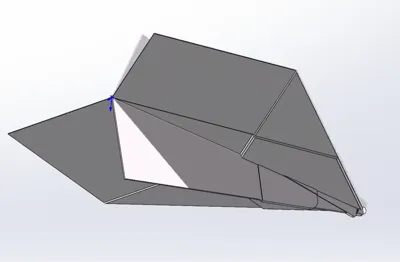 May 4 paper airplane model