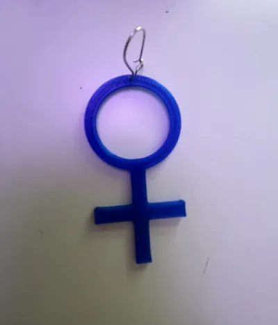 Female Symbol Earring