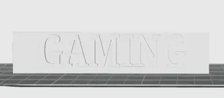 Gaming sign