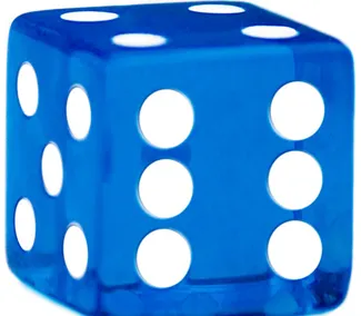 one dice