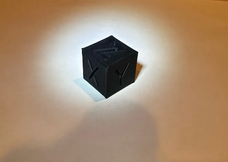 calibration cube xyz