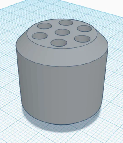 Sleek Pen Holder