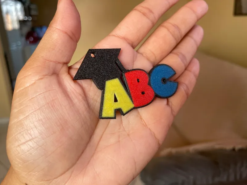 ABC Keychain