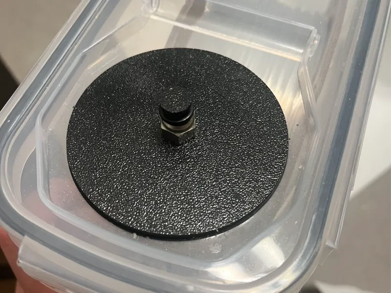 cereal box cap (dry box)