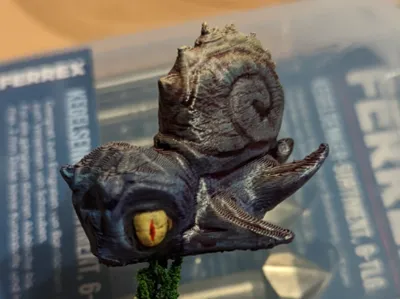 Swimming Sea Snail Monster
