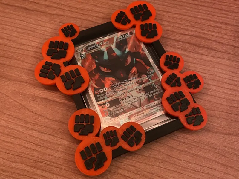 Fighting Type Pokémon Card Case